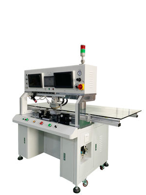 PLC steuern 0,005 Millimeter-ZAHN-IC-Abbinden-Maschine für Laptop-Schirm 4500W 50Hz